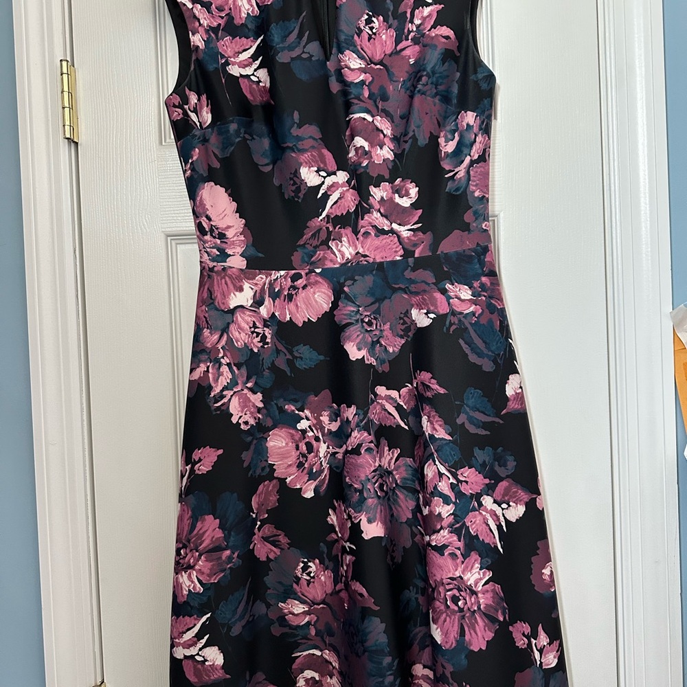 Tommy Hilfiger Pink Floral Midi Dress